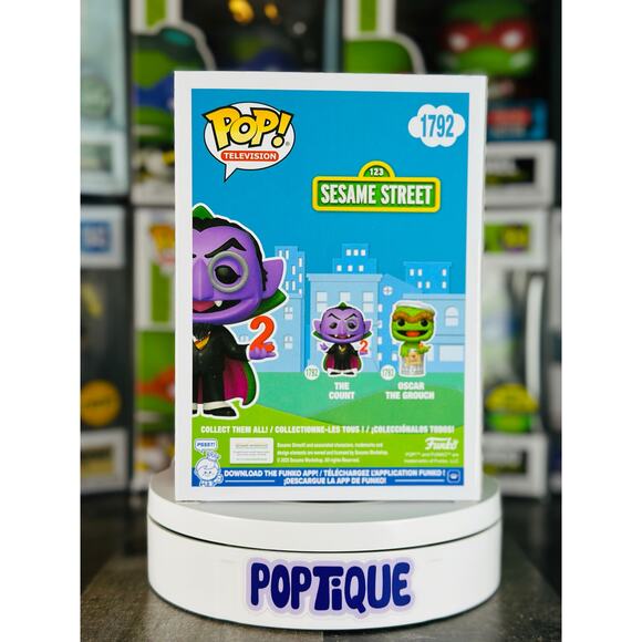 Sesame Street The Count Funko Pop! #1792 - Picture 3 of 6